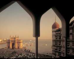 The Taj Hotel is a famous 5-star luxury hotel in the Colaba region in the heart of the city of Mumbai. It lies next to the <a href=